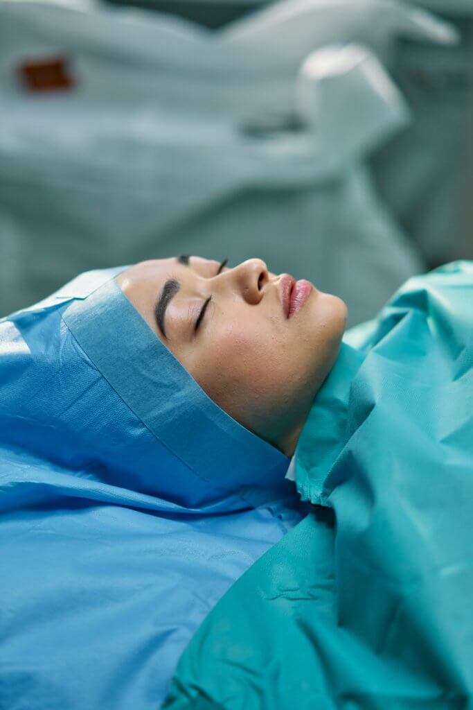 dentist performing emergency dental services for a patient